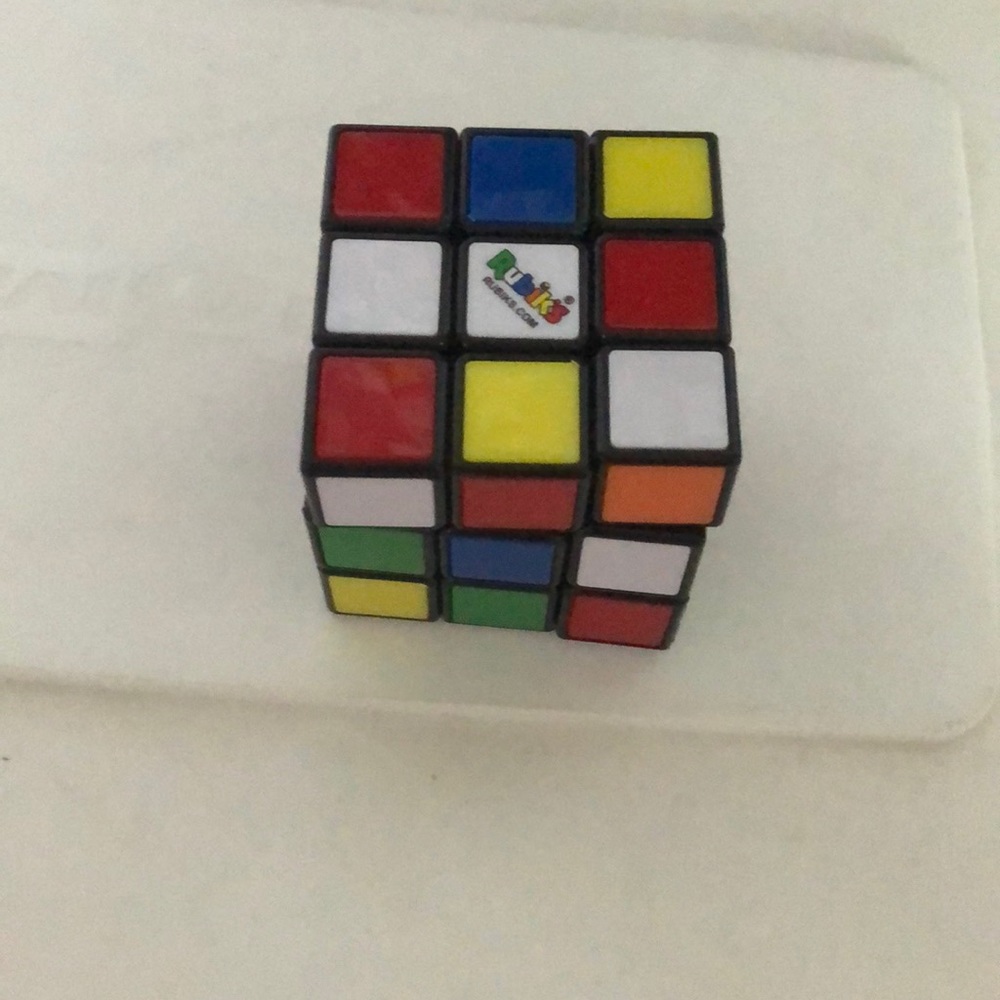 Unsolved Rubiks cube